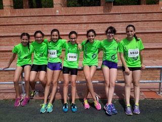 Els alevins del CC El Garbi, campions en proves combinades 2 Infantil femenino