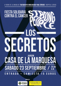 El festival benèfic Strong People portarà a Gandia a Los Secretos 1 Cartell Strong people