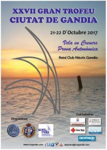Vint embarcacions participaran este cap de setmana en el XXVII Trofeu Ciutat de Gandia de vela-creuers 1 Cartell regatacreuers