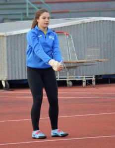 Quatre atletes del Safor Delikia Sport prenen part el Provincial U16 de llançaments 1 3 NEREA ALMINYANA