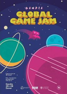 Gandia torna a ser seu de la Global Game Jam per sisè any consecutiu 1 Gandia Game Jam cartell