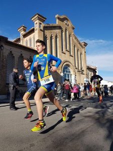 Cristina Llinares, del Safor Delikia, primera en cadets al duatló dels XXXVI Jocs Esportius 2 2 JOAN LLINARES