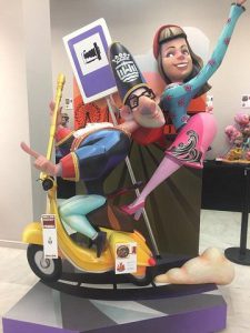 La Falla Prado, premi al millor ninot major d'especial a Gandia 2 Martirs primera
