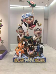 La Falla Prado, premi al millor ninot major d'especial a Gandia 3 Rois de Corella segona