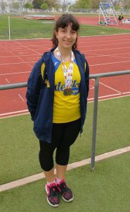 El CA Safor Delikia recull deu medalles al campionat provincial infantil 3 6 JOANA ESCRIVA