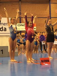 El club Educasport aconsegueix tretze medalles en gimnàstica als Jocs Esportius de la CV 1 alevi educasport