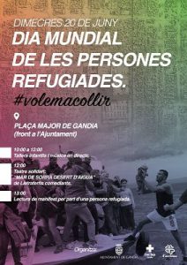 Gandia es coordina davant la possible arribada de migrants de l'Aquarius 1 dia mundial refugiats