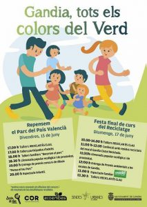 Gandia crida a la participació ciutadana per a millorar dos parcs 1 gandia colors verd