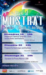 El Teatre Serrano acull les projeccions dels curmetratges del festival Mostra't Gandia 1 Mostrat 2018