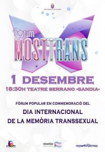 El primer Fòrum MostTrans de Gandia exhibirà dos curtmetratges sobre la realitat trans 1 Forum Trans