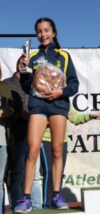 Podis per a Alicia Crespo (U16) i Andrea Abad (U23) en el Cross Ciutat d’Alzira 1 2 ALICIA CRESPO EN ALZIRA