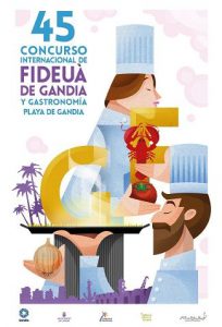 La 'fideuà' viatja a Madrid 1 Cartel Concurso fideua 2019 logos