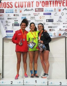 Bona actuació de Zaira Zafra i Ángela Casanova (Club d’Atletisme Safor Delikia Sport) en el Campionat d'Espanya de Marxa en Ruta 1 2 ANDREA ABAD CROSS DONTINYENT