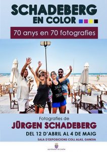 Jürgen Schadeberg inaugura a Gandia la seua primera exposició a color després de 70 anys de carrera 1 CARTELL SCHADEBERG COLOR