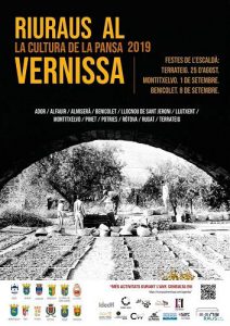 El col·lectiu Riuraus al Vernissa impulsa el projecte "Riuraus al Vernissa. La Cultura de la Pansa 2019" 1 1 cartell