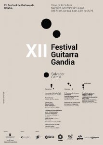 El XII Festival de Guitarra Salvador García "Panxa Verda" es celebra a Gandia 2 Cartell Panxa Verda