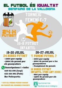 El Futbol és Igualtat UE Benifarió 1 benifairo