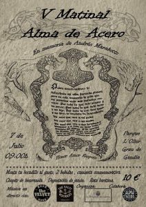 Alma de Acero arranca amb força i posa en marxa la V Matinal Motera amb nous reptes solidaris. 1 cartel matinal
