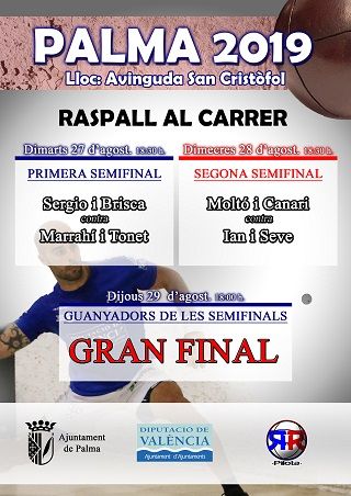 Arriba el torn del Trofeu de "Raspall al Carrer" a Palma de Gandia 1 PALMA 2019 2