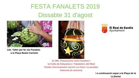 Real de Gandia programa "Rondalles a Poqueta Nit" i la Festa Fanalets 1 fnalets