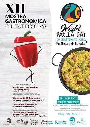 Tot a punt per a la Mostra Gastronòmica Ciutat d'Oliva 1 Cartel mixto Mostra