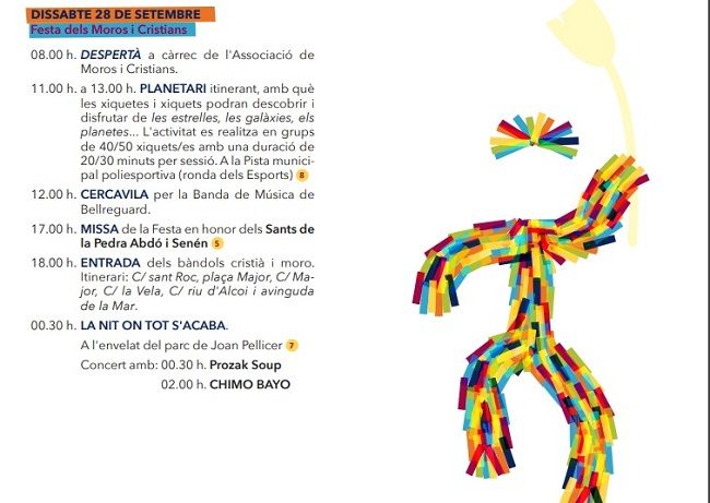 Els Moros i Cristians prenen els carrers de Bellreguard 1 FI DE FESTES