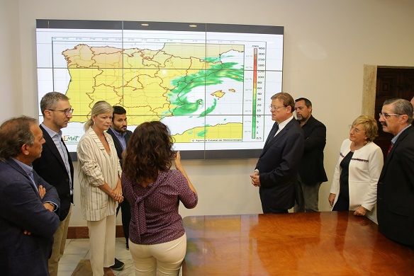La Generalitat demana precaució davant pluges que poden arribar a 200 l/h a les comarques més properes al Riu Serpis 1 temporal GVA