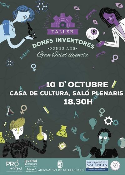 Taller Dones Inventores a Bellreguard 1 Bellreguard Cartell