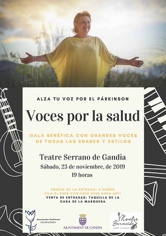 L'Associació de Parkinson organitza la Gala solidària “Veus per la salut” 2 VEUS PER LA SALUT