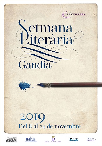 Jaume Pérez Montaner guardonat per la seua trajectòria en el III Premi Joan Roís de Corella 2 Cartell SLG 2019 A3