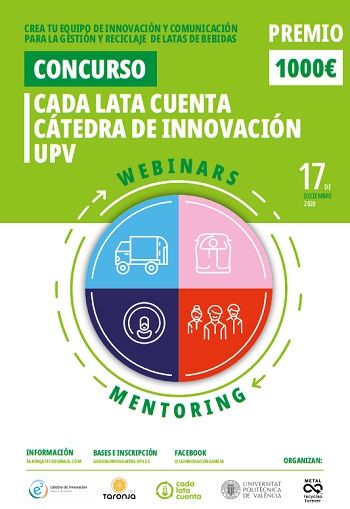 Concurs "Cada Llanda Compta", UPV/Campus de Gandia 1 Catedra dinnovacio casa lata cuenta 1