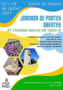Jornades de portes obertes gratuïtes en la Torre de Guaita de Tavernes 1 Jornada de Portes OBertes Torre de Guaita