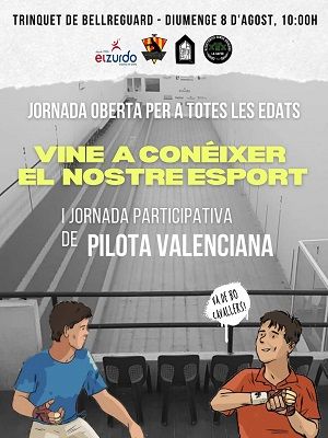 Bellreguard organitza una jornada participativa de Pilota Valenciana 1 Bellreguard organitza una jornada participativa de Pilota Valenciana 1