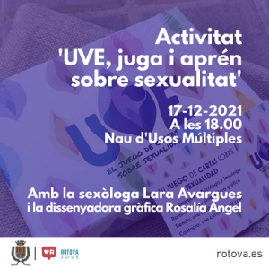 Ròtova prepara un seguit d'activitats per a desembre 1 OK UVE