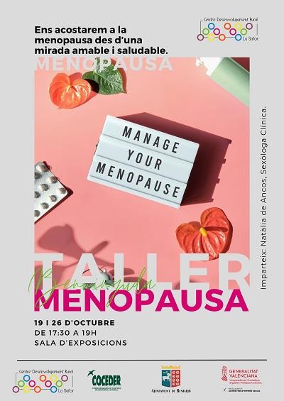 Taller teòric i pràctic sobre la Menopausa a Beniarjó 1 Tallers Menopausa