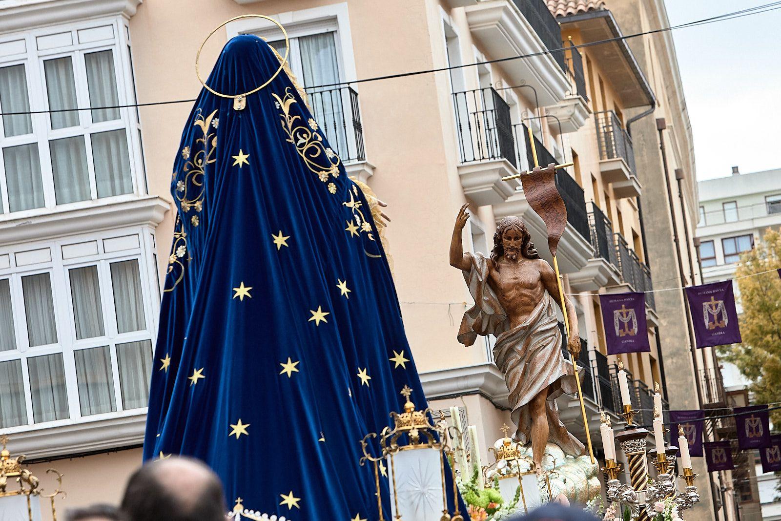 El Gloriós Encontre ha tancat els actes de la Setmana Santa de Gandia 2024 1 240331 frances 240331 4678