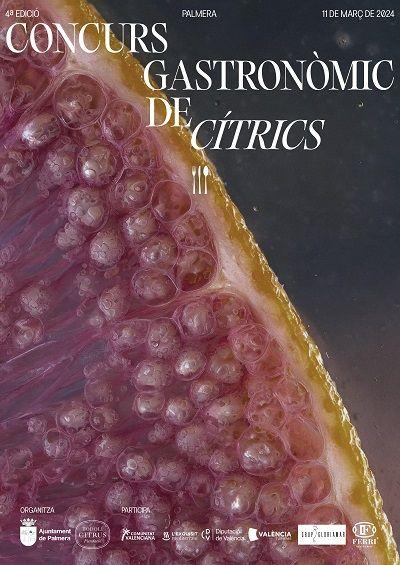 Palmera acull una nova edició del Concurs Gastronòmic de cítrics 1 Cartell concurs gastronomic