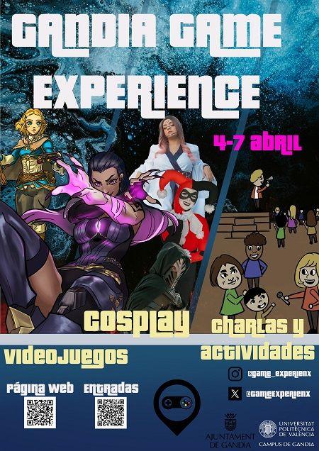 "Gandia Game Experience", tornejos, xarrades, tallers i molt més 1 Gandia Game Experience Campus de Gandia UPV 1