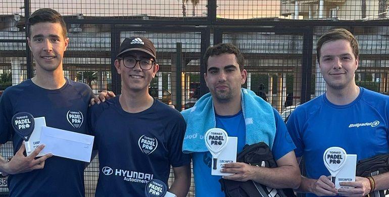 Jesús Morant i Javier Millet tornen a guanyar en el Torneig Pàdel Pro d'Oliva Nova 1 Torneig Padel Pro Oliva nova 2a categoria