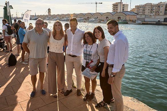 Èxit de participació en la Travessia al Port i Volta a l'Escullera Nord 1 Gandia natacio aigues obertes 2024