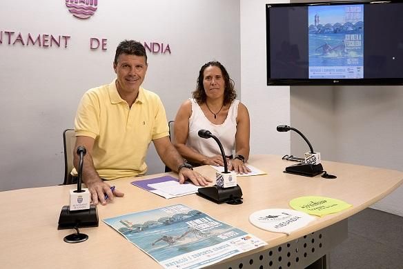 La platja de Gandia acull una nova edicició de la Volta a l’Escullera Nord i de la Travessia al Port 1 Gandia natacio