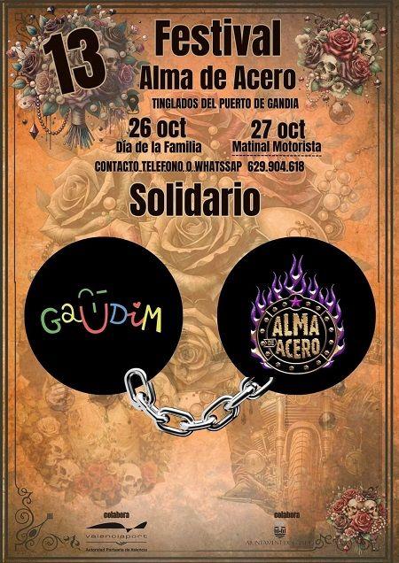 El Festival Solidari 2024 d'Alma de Acero ajudarà a l'Associació Gaudim per a fer una Aula d'estimulació multisensorial 1 Alma de Acero Festival Solidari