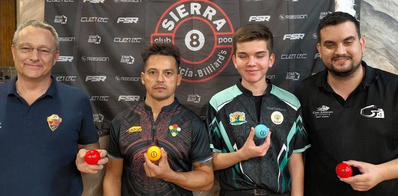 Gandia Billar Club-Xef Amadeo destaca en la Lliga Autonòmica de 3 Bandes i en la modalitat de Pool-Bola 8 2 Pool 8