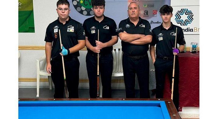 El Gandia Billar Club-Xef Amadeo demostra la seua competitivitat en la Lliga Autonòmica 2 Gandia Billar autonomica segona