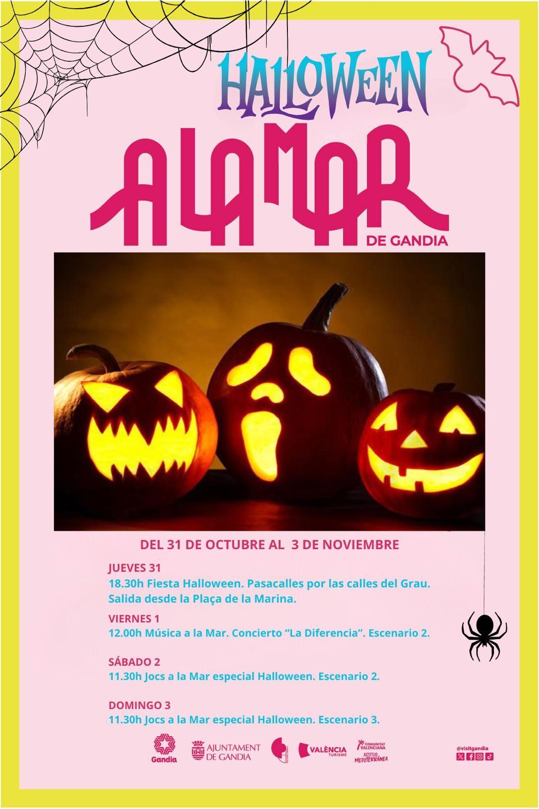 Halloween omplirà de festa els carrers de Gandia 5 Halloween platja 1