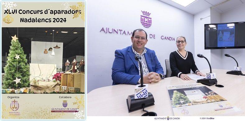 Obert el termini d'inscripció del XLVI Concurs d'aparadors nadalencs de Gandia 1 Gandia concurs aparadors nadalencs 2024