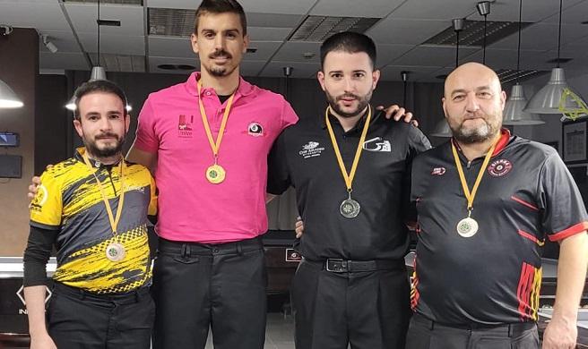 Una jornada de poques alegries pel Gandia Billar Club-Xef Amadeo 1 Kike Banuls