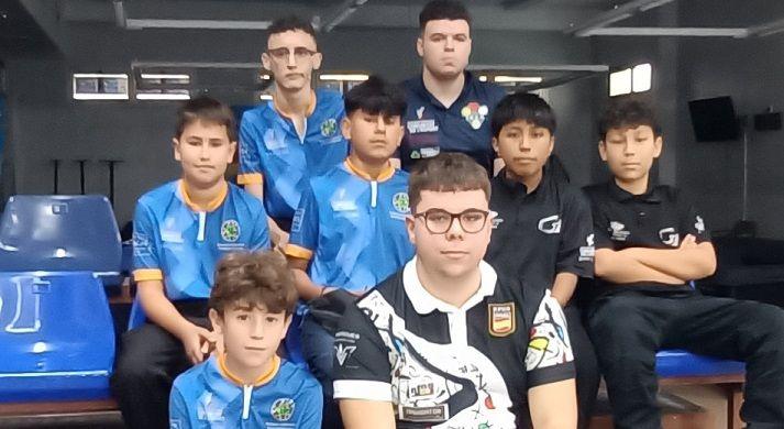 El billarista Lucas Molpeceres Subcampió d'Espanya 1 Gandia Billar Club Campionat Espanya sub 17