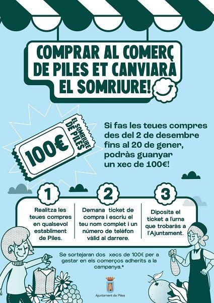 Comprar al comerç local de Piles té premi 1 Piles comerc local Nadal