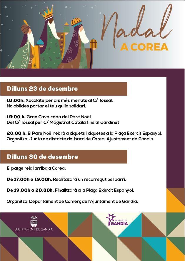 Corea preparada per la gran cavalcada de Pare Noel 3 imagen